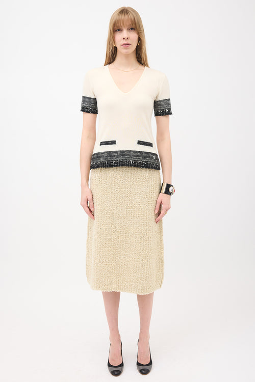 Chanel Cruise 2005 Cashmere T-Shirt