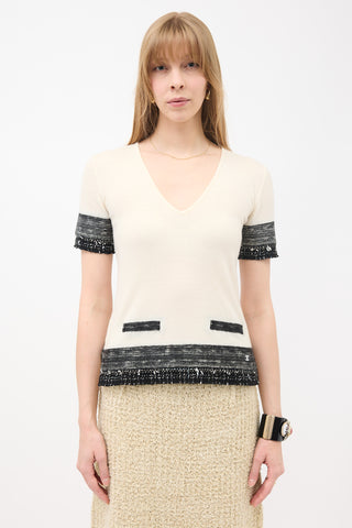 Chanel Cruise 2005 Cashmere T-Shirt