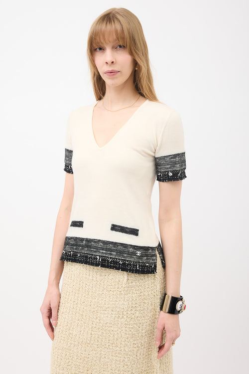 Chanel Cruise 2005 Cashmere T-Shirt