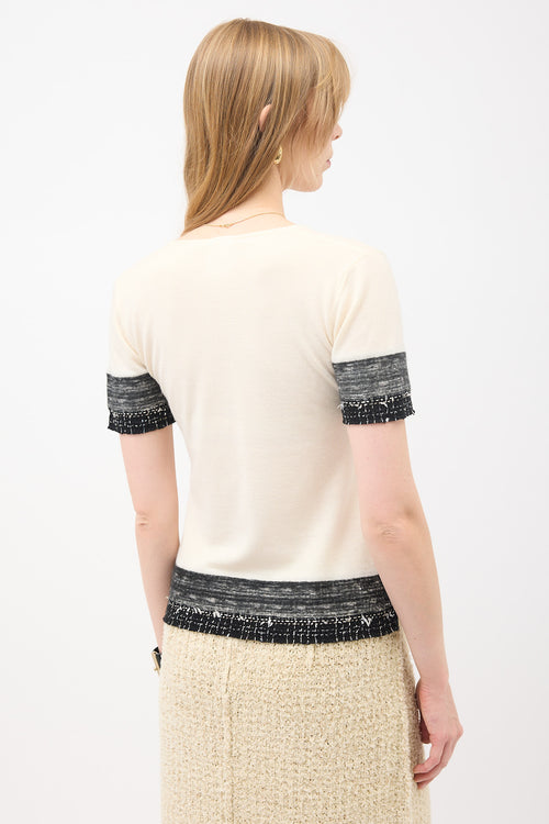 Chanel Cruise 2005 Cashmere T-Shirt