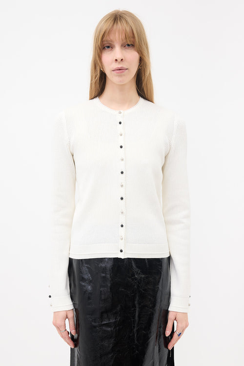 Chanel Cruise 2007 Encrusted Button Cardigan