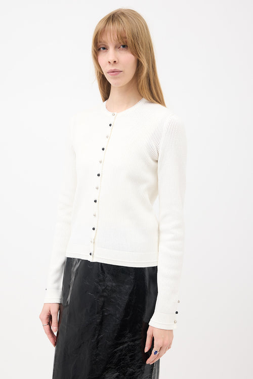 Chanel Cruise 2007 Encrusted Button Cardigan