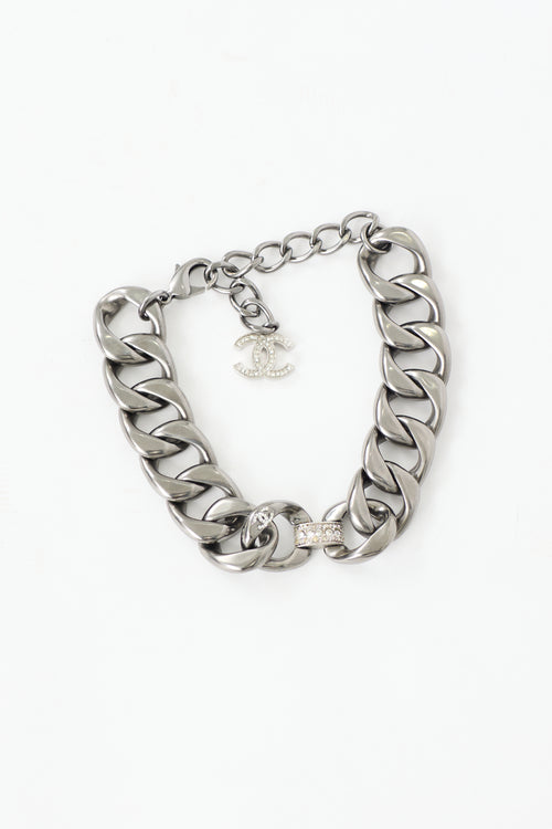 Chanel Cruise 2014 CC Chain Choker Necklace