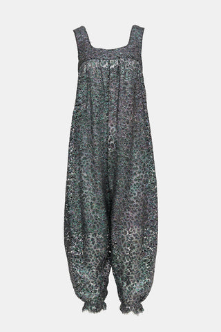 Chanel Cruise 2016 Iridescent Lace Jumpsuit