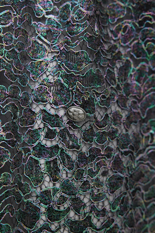 Chanel Cruise 2016 Iridescent Lace Jumpsuit