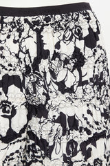 Chanel Cruise 2022 Silk Smocked Shorts