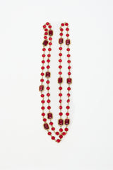 Chanel Crystal Long Necklace