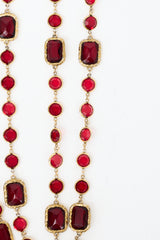 Chanel Crystal Long Necklace