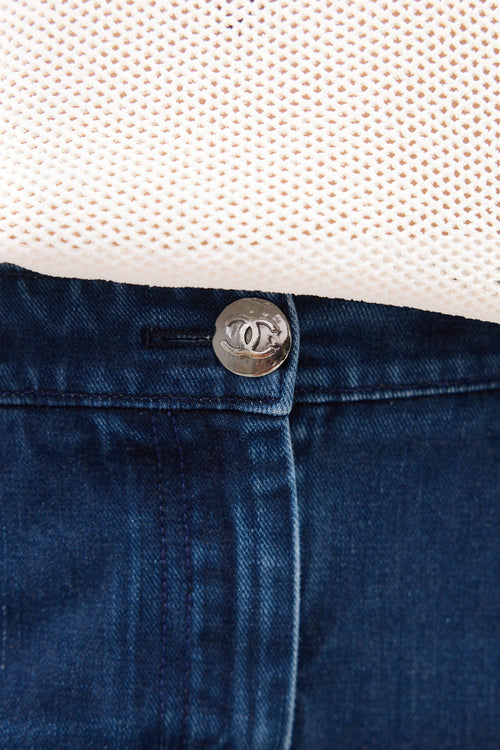 Chanel SS 2008 Slim Leg Jeans