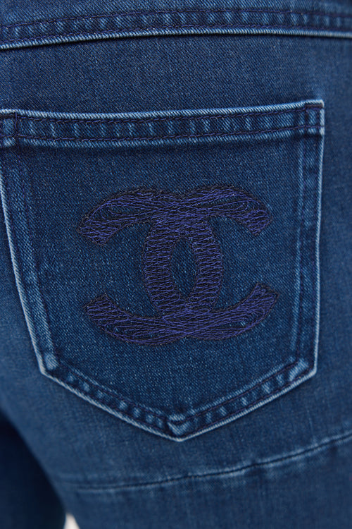 Chanel SS 2008 Slim Leg Jeans