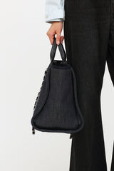 Chanel Denim & Orange Deauville Tote Bag