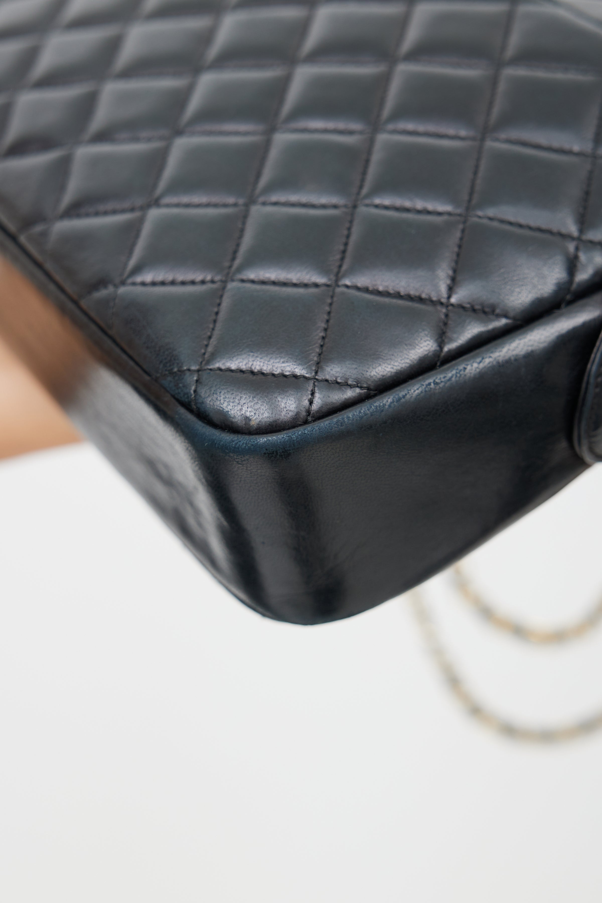 Chanel // Early 1990s Black Quilted Leather Large Camera Bag – VSP  Consignment