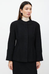 Chanel FW 1998 Black Wool Suit