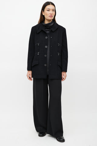 Chanel // Black Knit Stirrup Pant – VSP Consignment