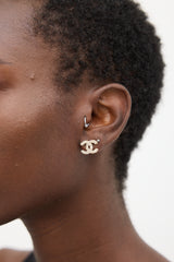Chanel FW 2021 Faux Pearl CC Earrings