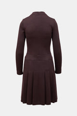 Chanel FW 2001 Jersey Pleated Coat