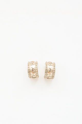 Chanel FW 2003 CC Earrings