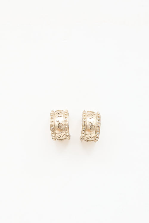 Chanel FW 2003 CC Earrings