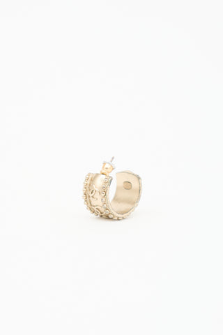 Chanel FW 2003 CC Earrings