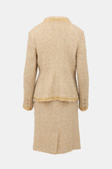 Chanel FW 2004 Wool & Sequin Tweed Set