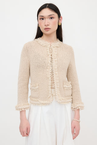 Chanel FW 2005 Cashmere Cardigan