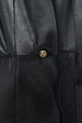 Chanel FW 2005 Leather & Fur Jacket