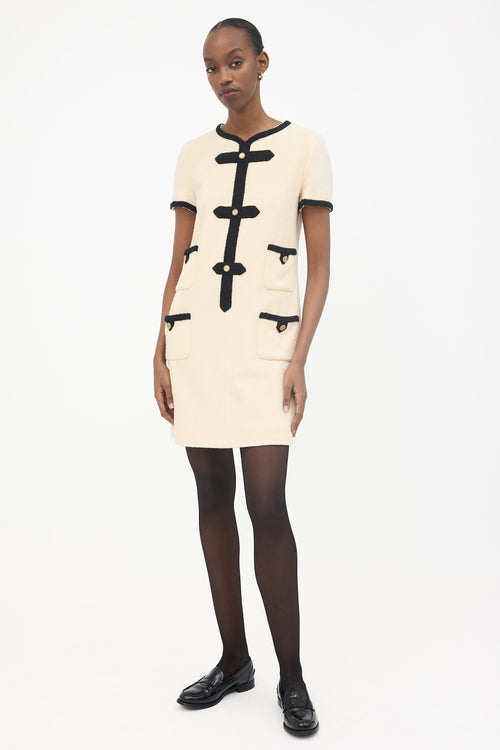 Chanel FW 2005 Wool Midi Dress