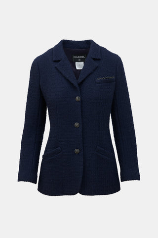 Chanel FW 2008 Wool & Cashmere Tweed Blazer
