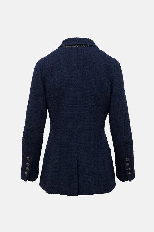 Chanel FW 2008 Wool & Cashmere Tweed Blazer
