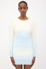 Chanel FW 2010 Angora Arctic Ice Dress
