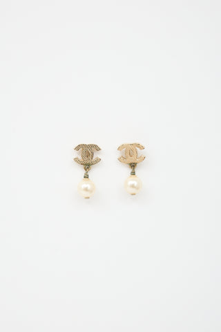 Chanel FW 2012 CC Earrings