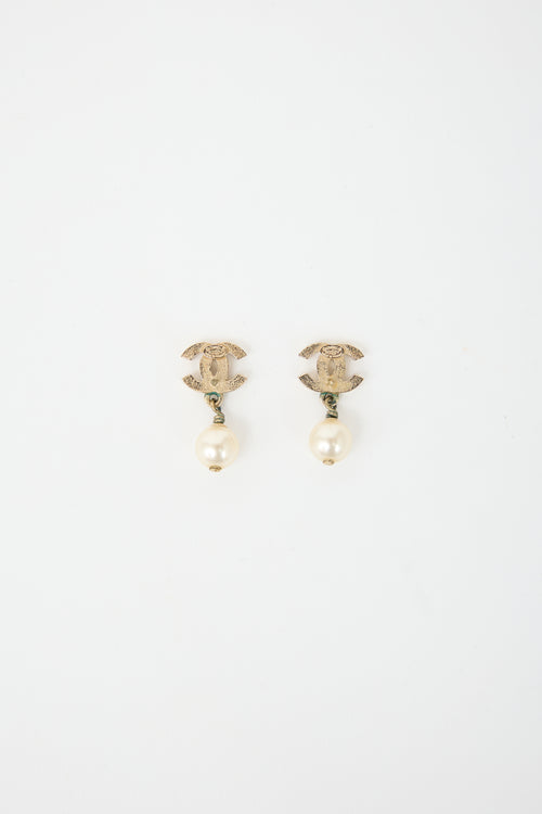Chanel FW 2012 CC Earrings