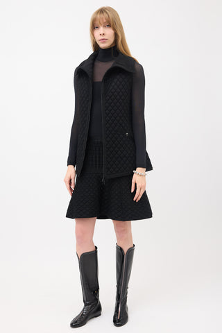 Chanel FW 2013 Quilted Skirt