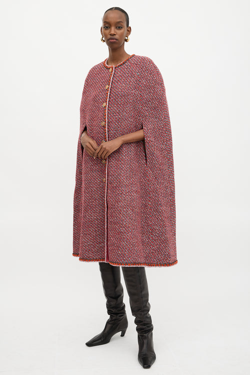 Chanel FW 2021 Tweed Cape