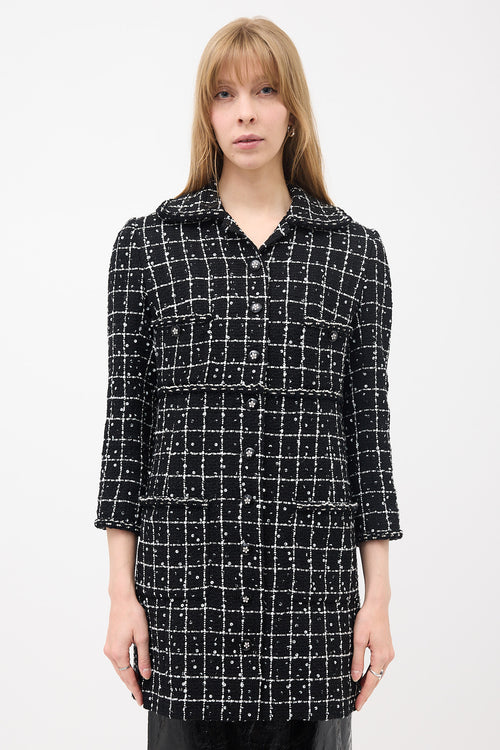 Chanel FW 2023 Tweed Coat