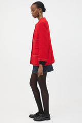 Chanel Fall 1998 Wool Chain Button Jacket
