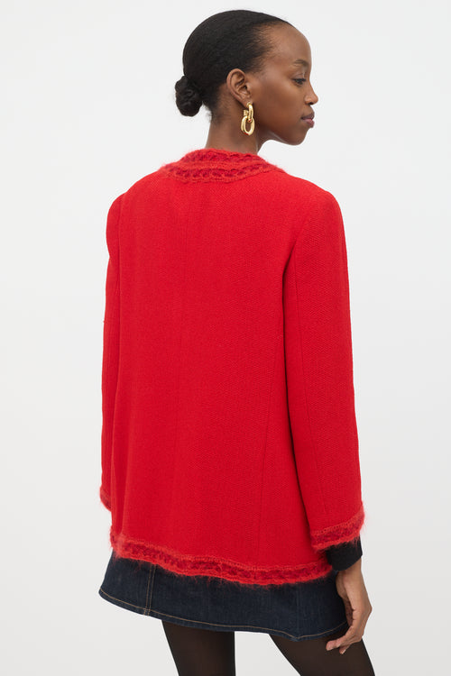 Chanel Fall 1998 Wool Chain Button Jacket