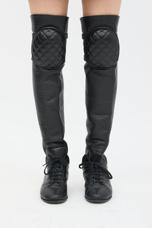 Chanel Fall 2014 Convertible Sneaker Boot
