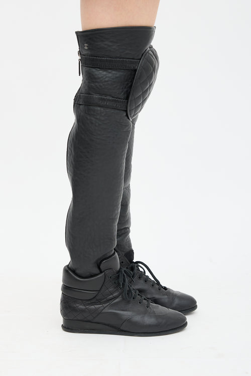 Chanel Fall 2014 Convertible Sneaker Boot