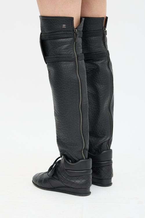 Chanel Fall 2014 Convertible Sneaker Boot