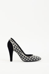 Chanel Fall 2004 Black & White Tweed Pump