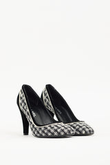 Chanel Fall 2004 Black & White Tweed Pump