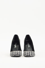 Chanel Fall 2004 Black & White Tweed Pump