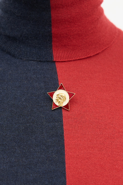 Chanel Fall 2009 Cashmere Colour Block Sweater