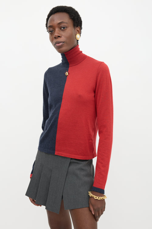 Chanel Fall 2009 Cashmere Colour Block Sweater