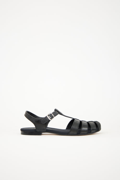 Chanel SS 2012 Jelly & Neoprene CC Sandal