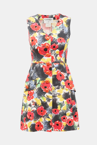 Chanel SS 1997 Floral Dress