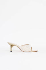 Chanel Travel Ligne Heeled Mule