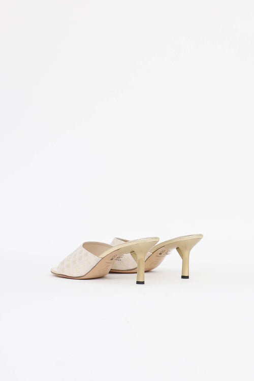 Chanel Travel Ligne Heeled Mule