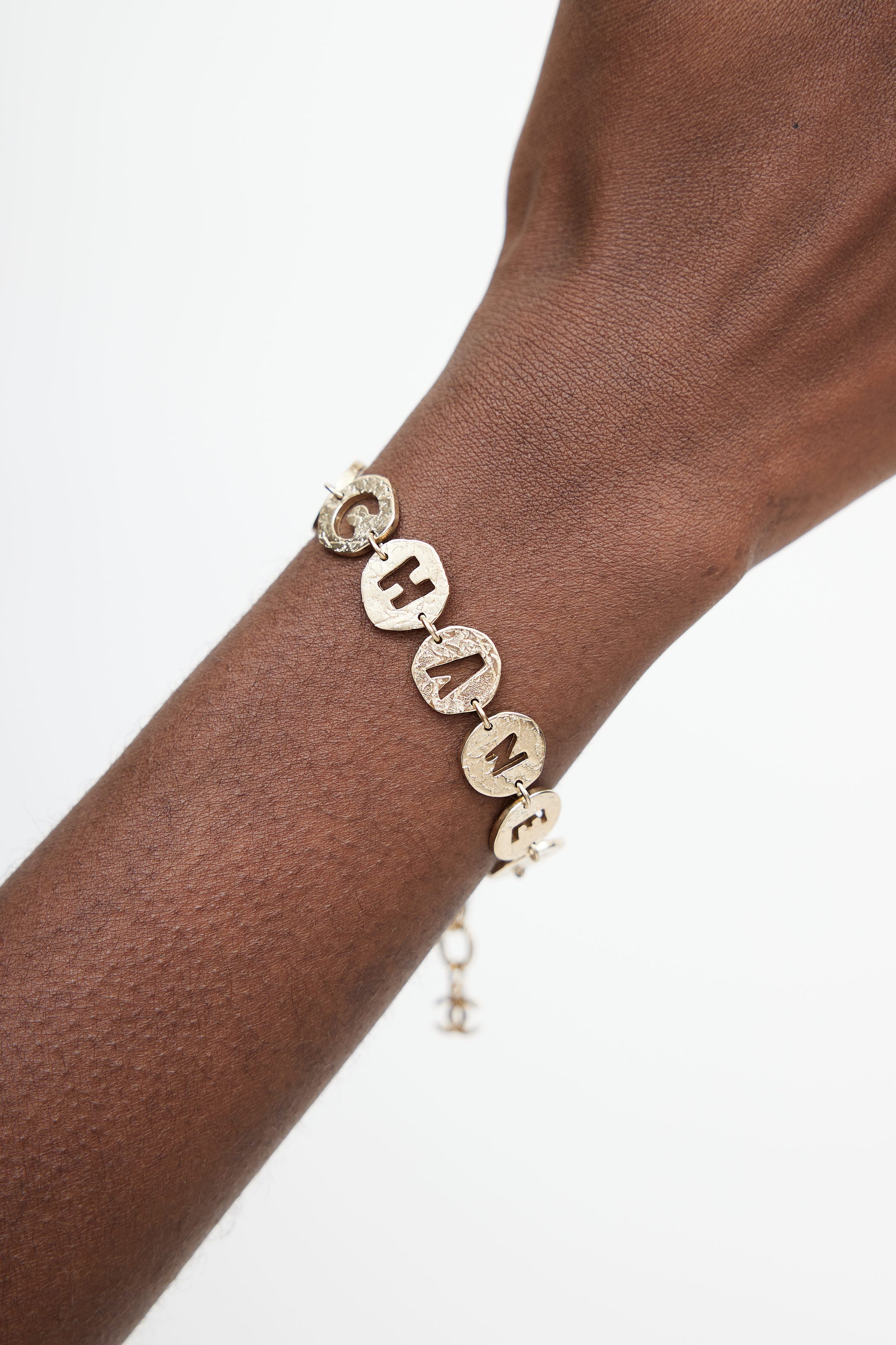 Chanel // Gold & Pearl Logo Bracelet – VSP Consignment